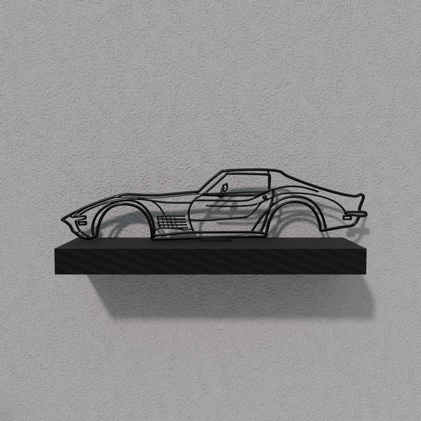 C3 Corvette Silhouette