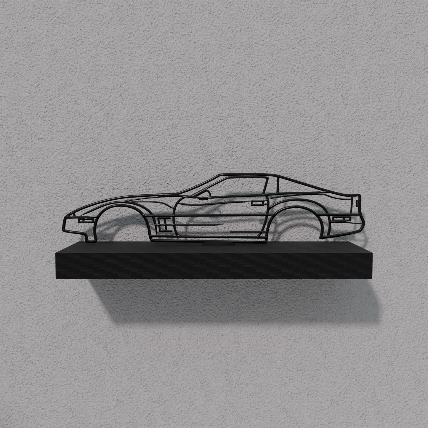 C4 Corvette Silhouette