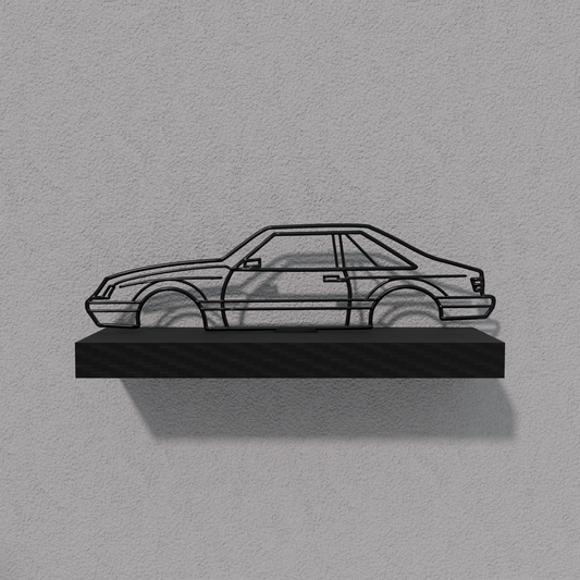 Fox Body Mustang Silhouette