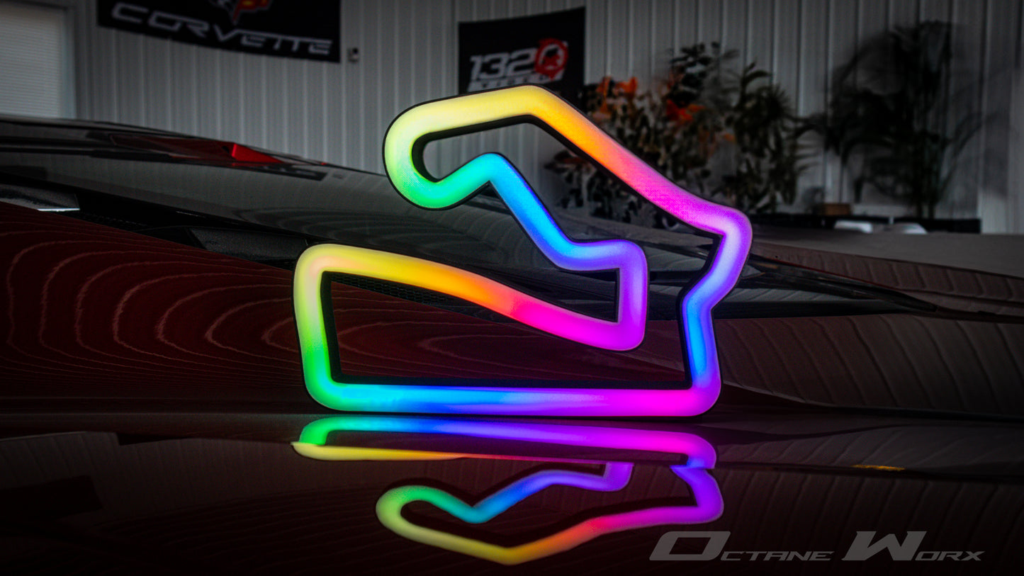 Road America RGB Signage